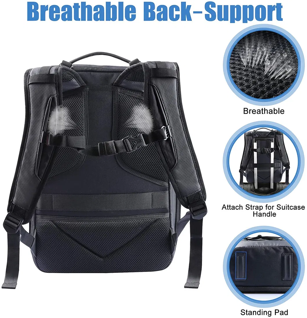 Mochila impermeable para cámara DSLR con compartimento para laptop