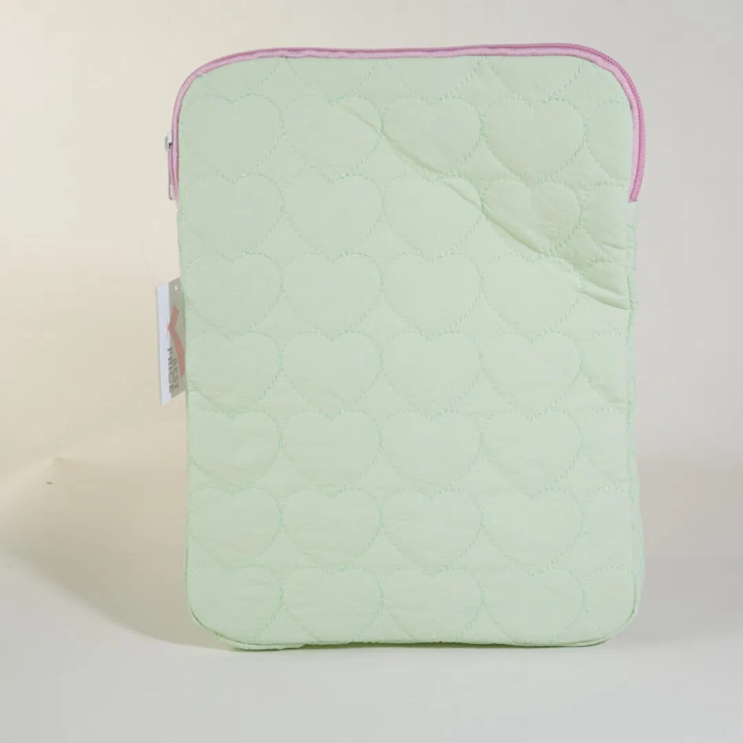 Bolsa de maquillaje suave acolchada personalizada