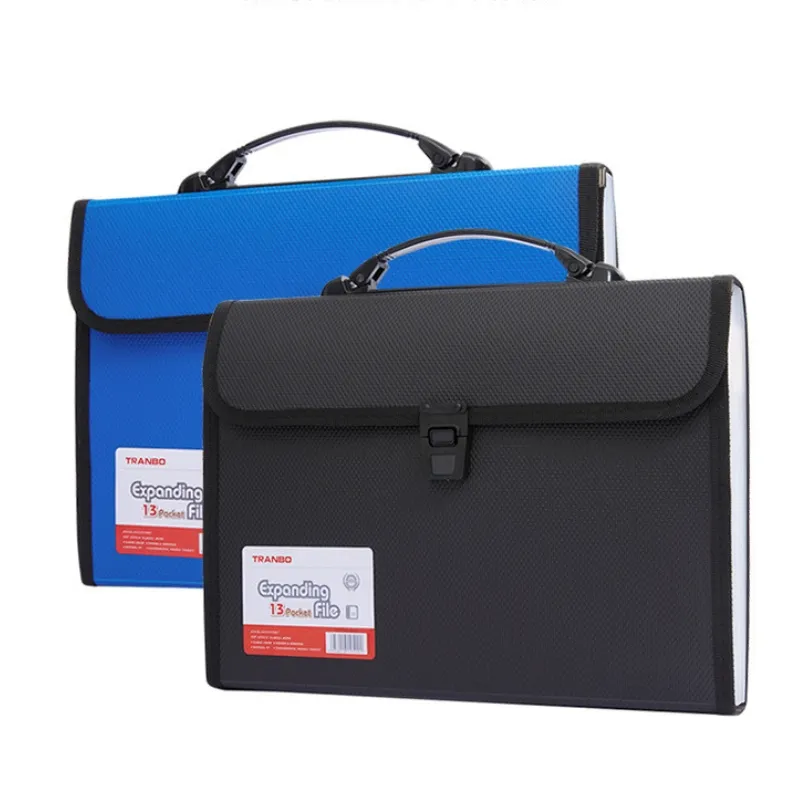 Carpeta Acordeón de Precio Económico 13 Bolsillos Organizador de Archivos Expansibles con Asa