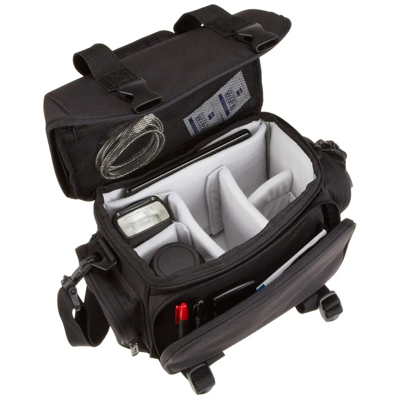 Funda para Cámara DSLR Sin Espejo para Fotografía al Aire Libre, Bandolera Cruzada, Mochila para Cámara tipo Sling