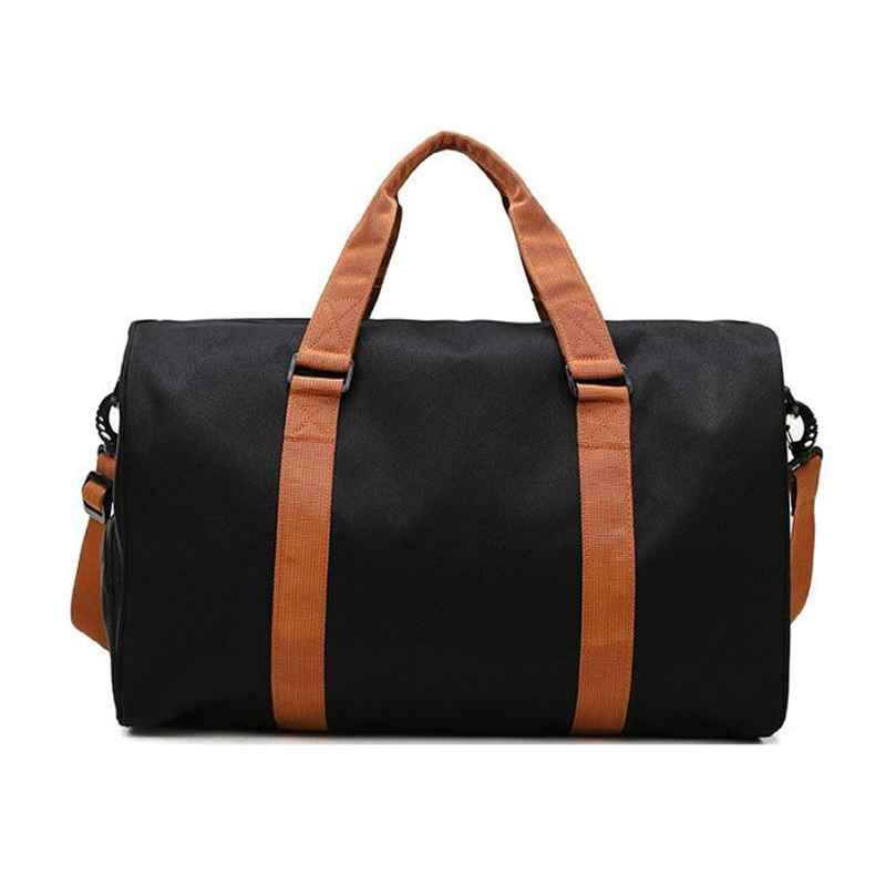 Bolsa de viaje de fin de semana personalizada de poliéster para gimnasio, tote y duffel para mujeres y hombres