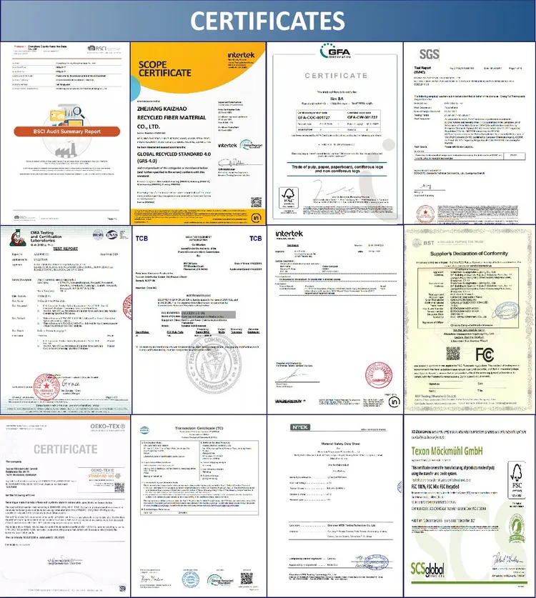 Certificaciones