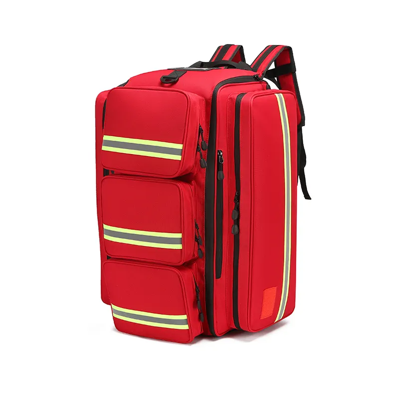 Mochila médica portátil de emergencia grande para camping, ambulancia, coche, supervivencia, kit de primeros auxilios táctico, bolsa para doctor y enfermera