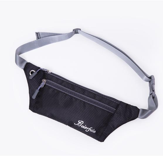 Pequeño bolso de cintura con cierre de cremallera, precio económico, impermeable, para deportes, para mujeres y hombres