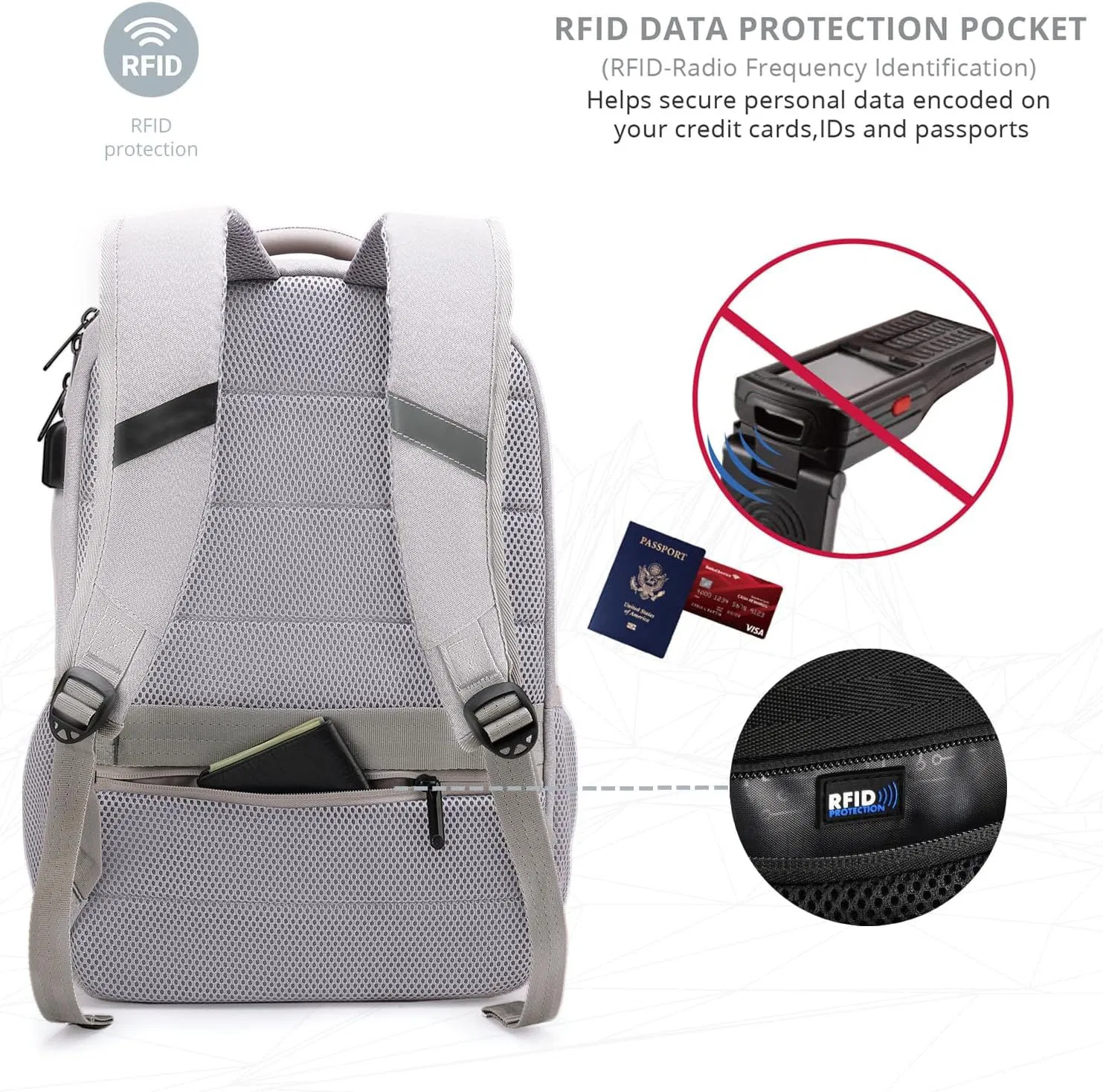 Bolsa de Negocios para Laptop Oxford Personalizada con Logo Bordado 2026 Unisex de Moda y Portátil con Carga USB