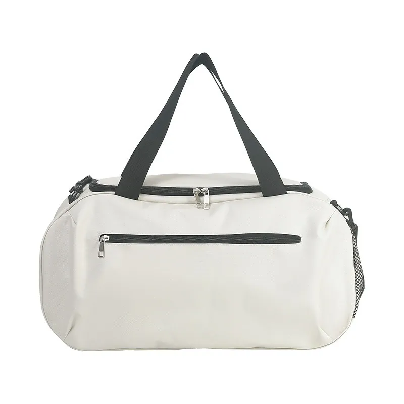 Gran bolsa de gimnasio con compartimento para zapatos, adecuada para viajes en avión, deportes de fin de semana, entrenamiento, pernoctaciones, mochilas promocionales