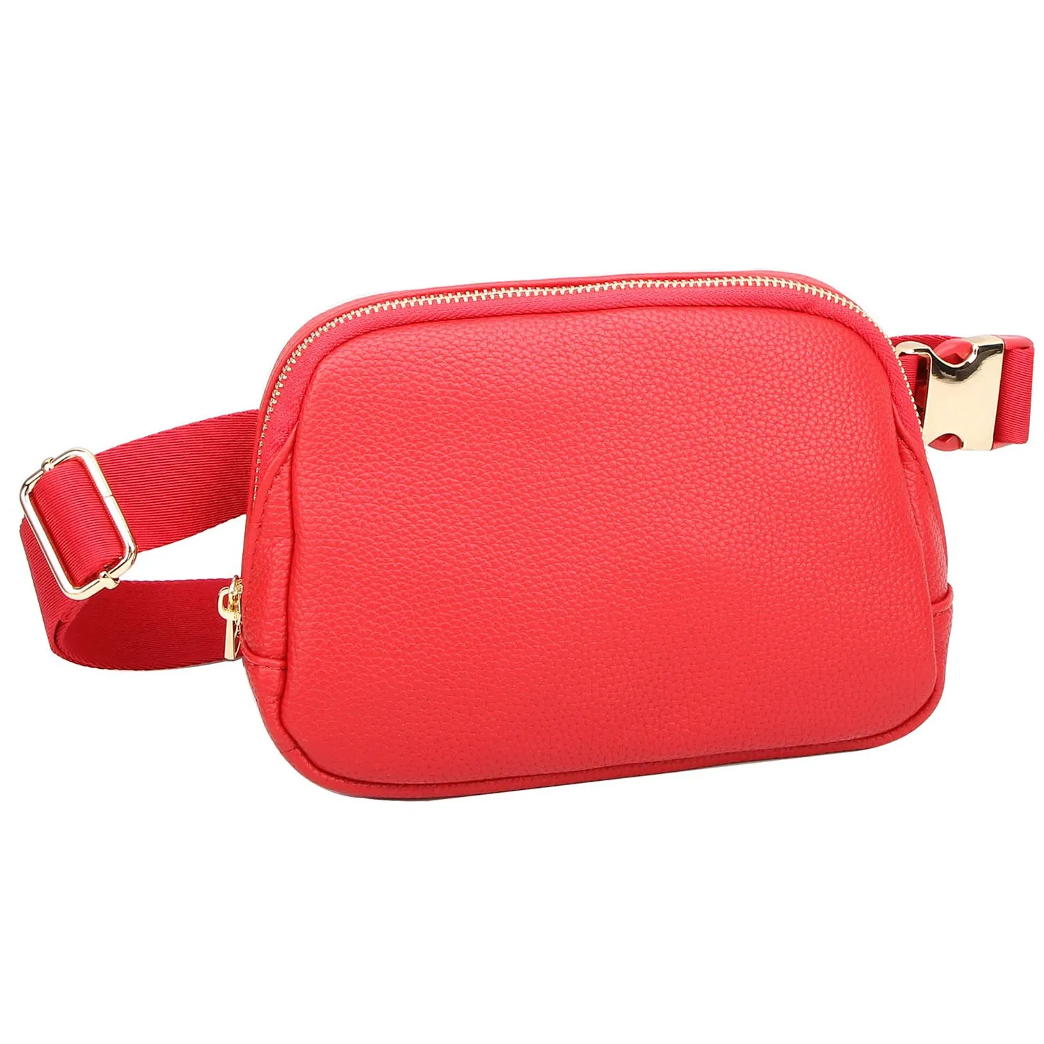Bolso cruzado elegante de piel sintética suave para un estilo de vida activo