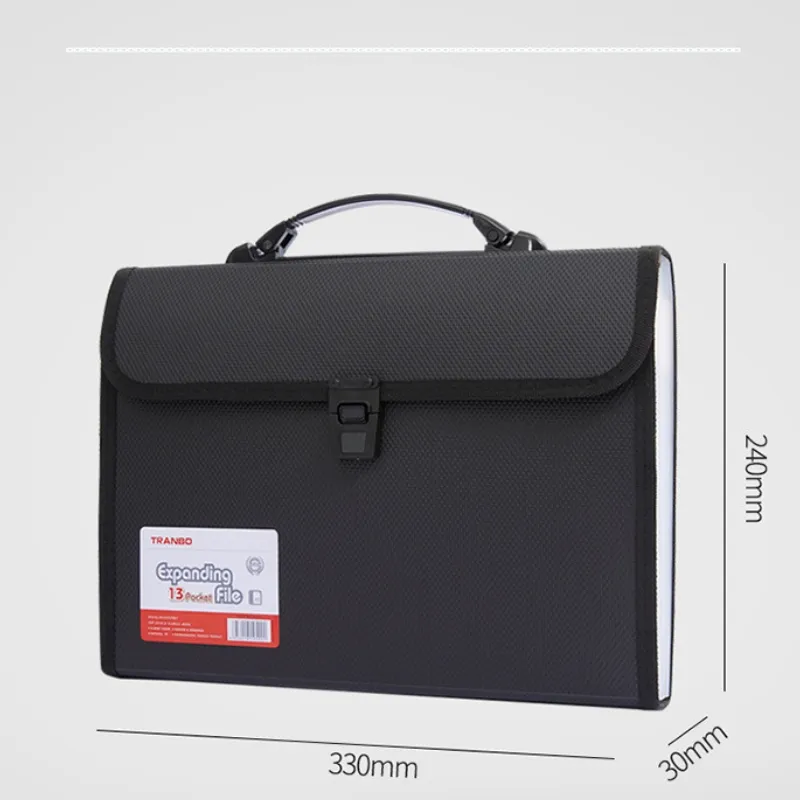 Carpeta Acordeón de Precio Económico 13 Bolsillos Organizador de Archivos Expansibles con Asa