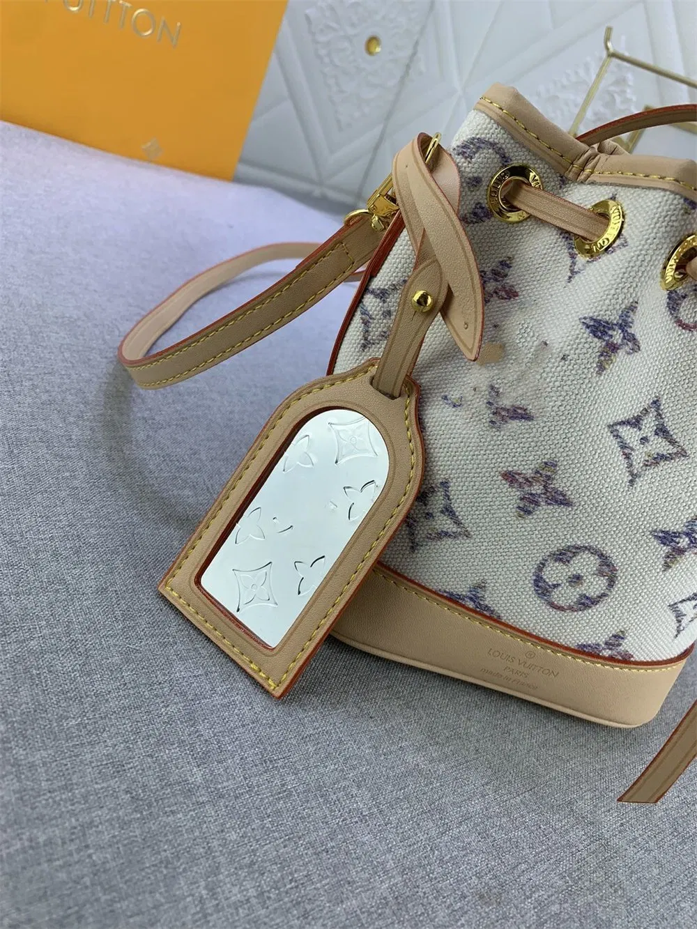 2024 Nueva Moda Femenina Clásica Mini Bolsa de Cubo Bolsa de Hombro Bolsa Cruzada