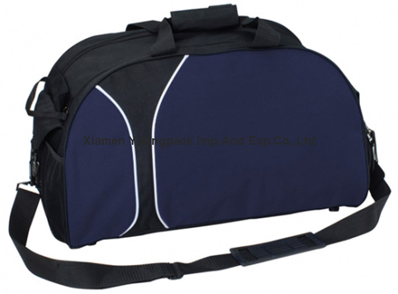 Gran bolsa de lona de barril azul marino