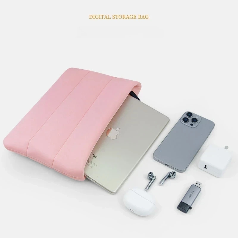 Nueva bolsa de cosméticos de neopreno de gran capacidad, portátil, bolsa de aseo absorbente de impactos para viajes