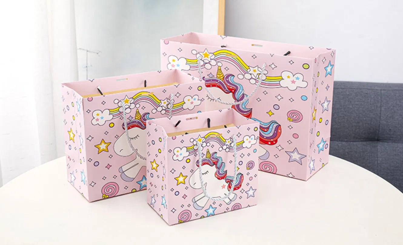Bolsas de embalaje con tema del Año Lunar del Caballo y logo personalizado