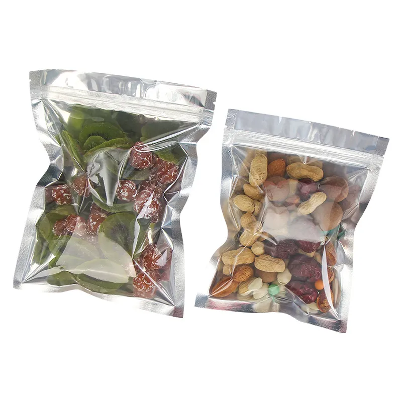 Bolsa de embalaje de té de acordeón con revestimiento de aluminio, grado alimenticio