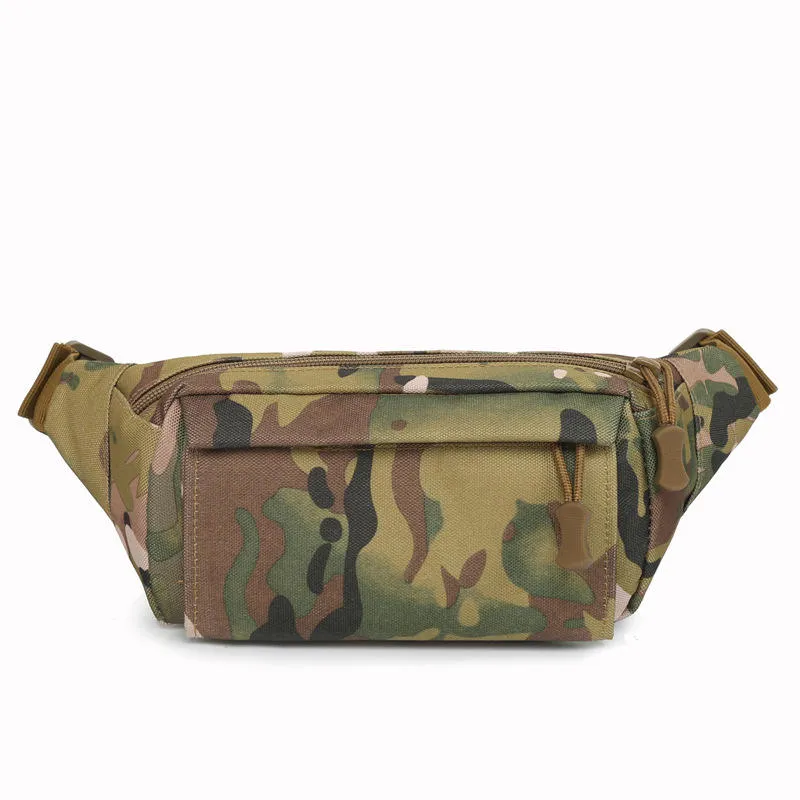 Cinturón de running casual para exteriores, bolso de cintura unisex, pouch multifuncional para teléfono cruzado, riñonera de nylon personalizable