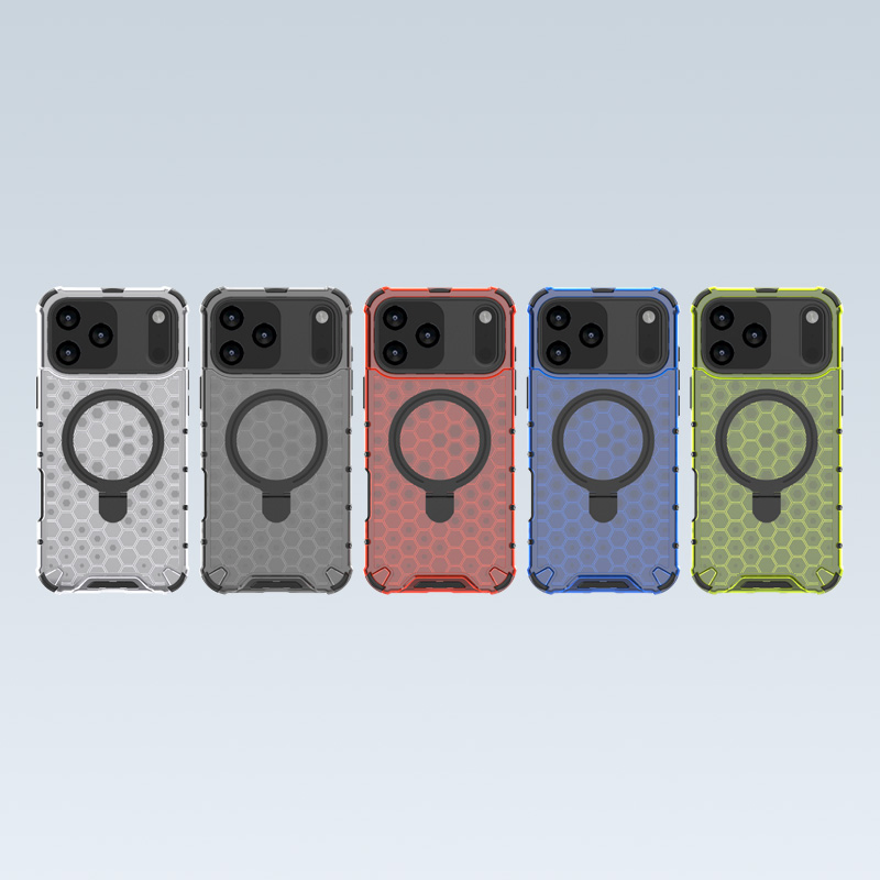 Funda protectora de carga inalámbrica con protección contra caídas de lujo para iPhone 17 PRO Max, funda para teléfono móvil a prueba de golpes para iPhone 17 Air