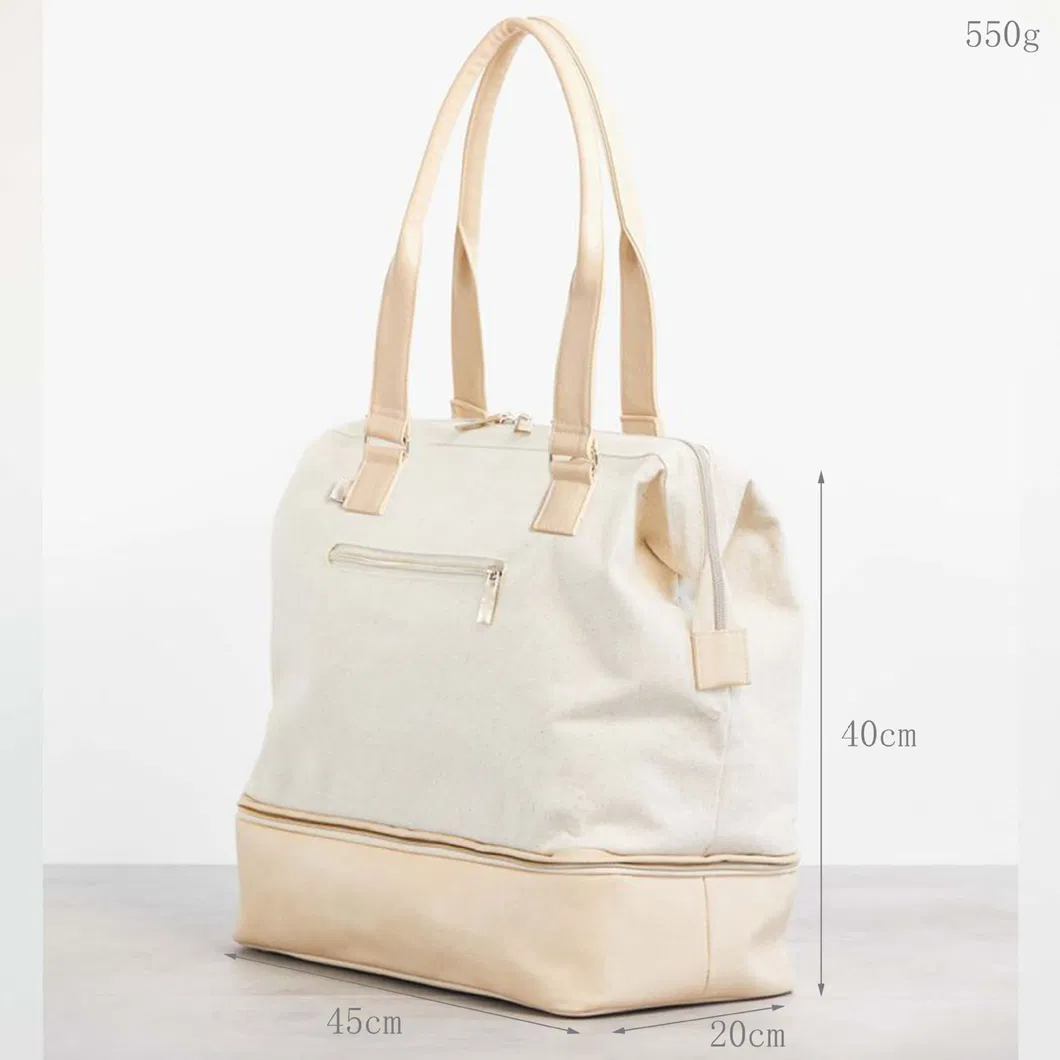 Bolso de fin de semana elegante y resistente para mujeres viajeras