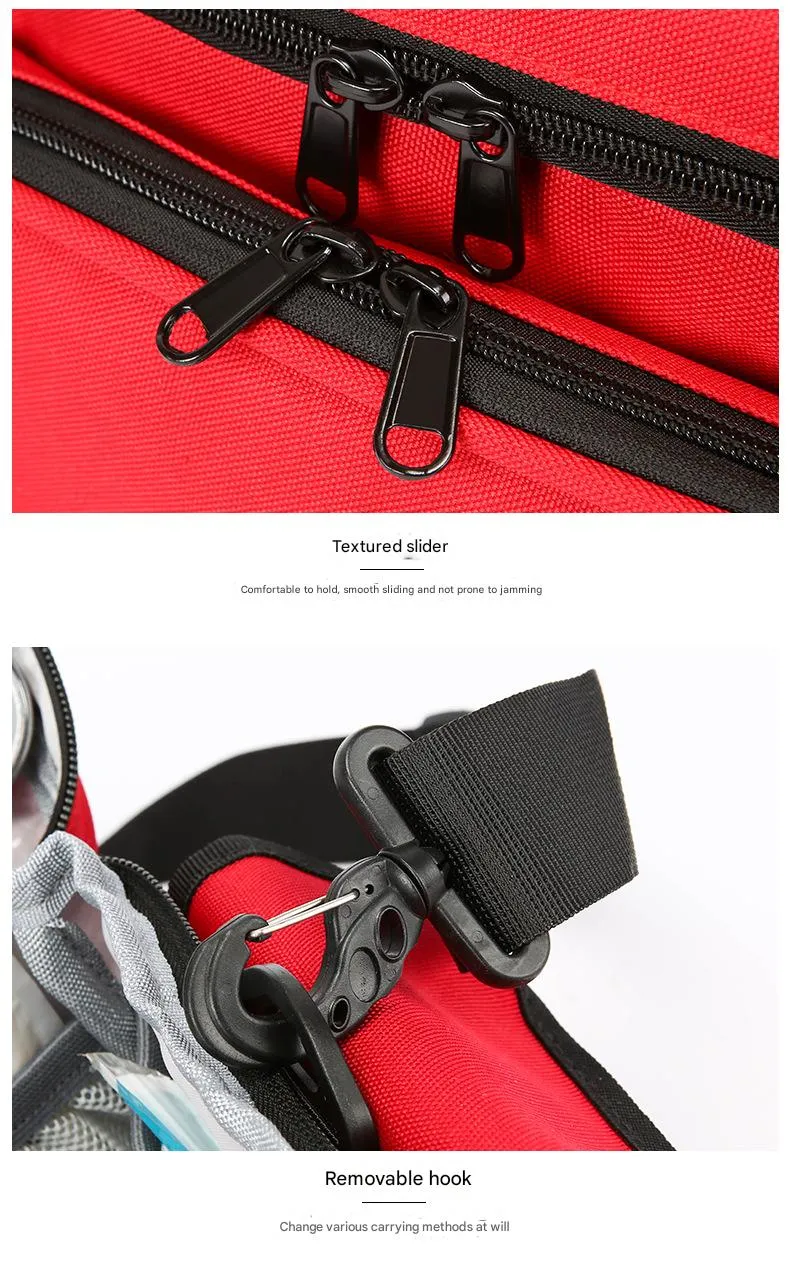 Bolsa de Primeros Auxilios Kit de Emergencia Kit de Trauma Suministros Médicos para Primeros Auxilios