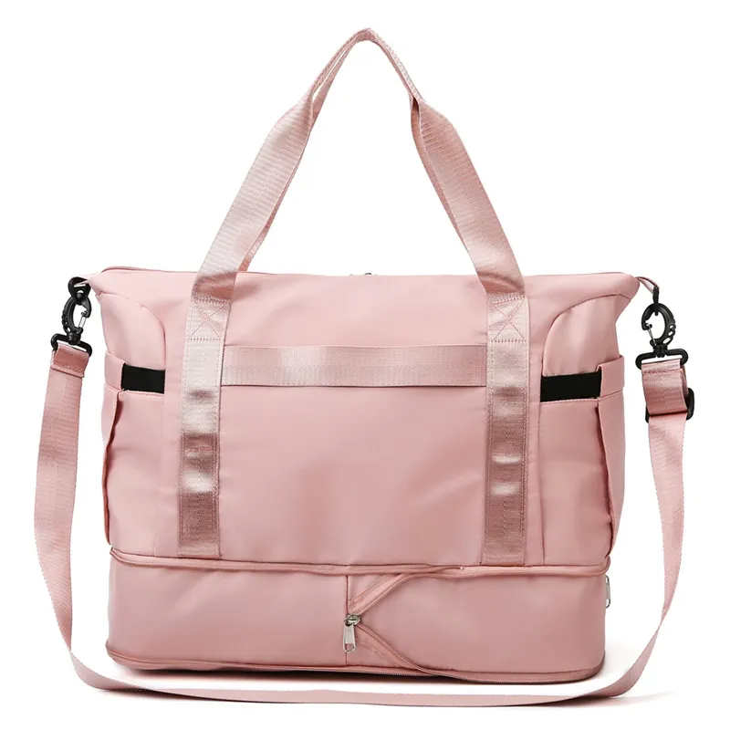 Bolsa de deporte para mujeres y hombres, bolsa de viaje de fin de semana