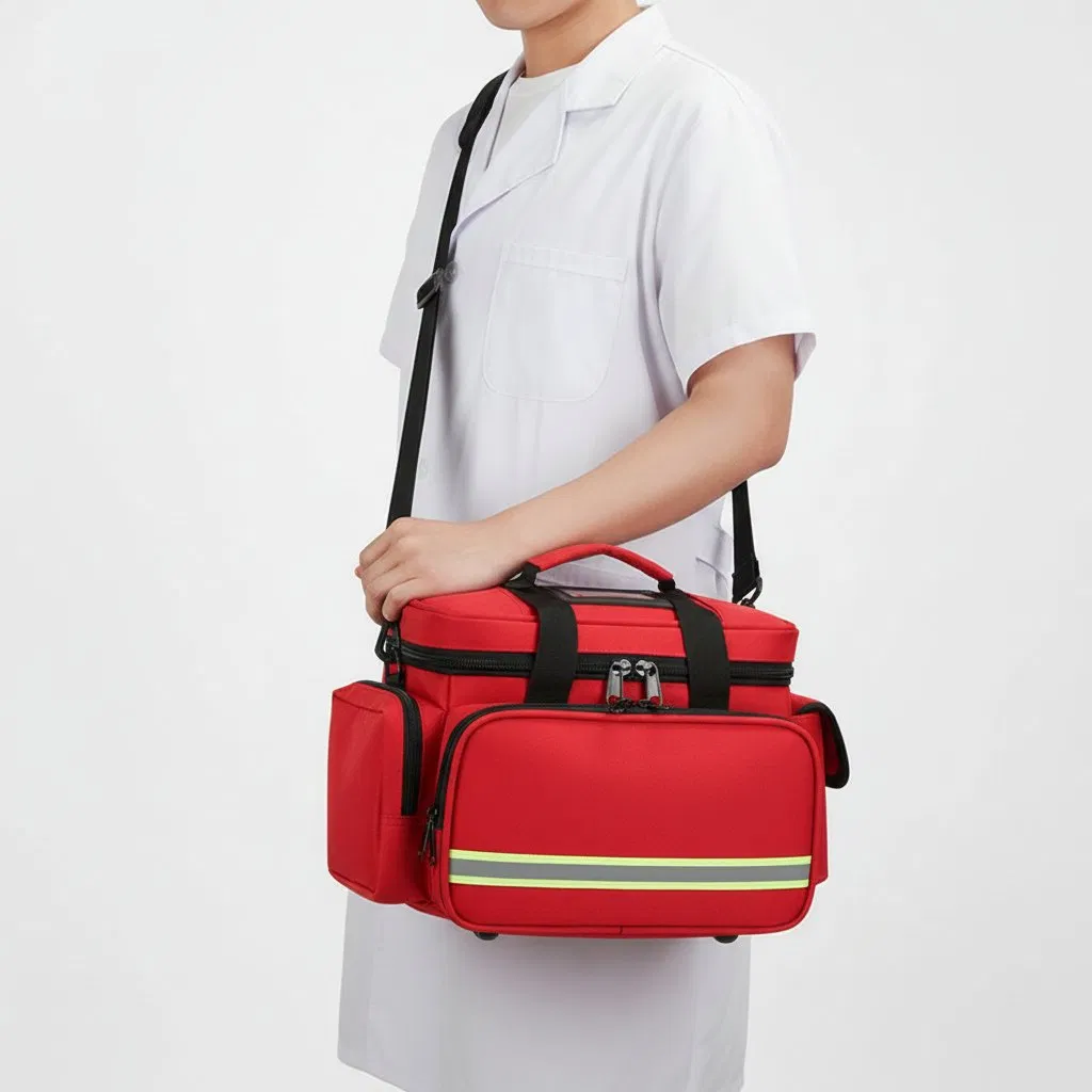 Bolsa de Primeros Auxilios Kit de Emergencia Kit de Trauma Suministros Médicos para Primeros Auxilios