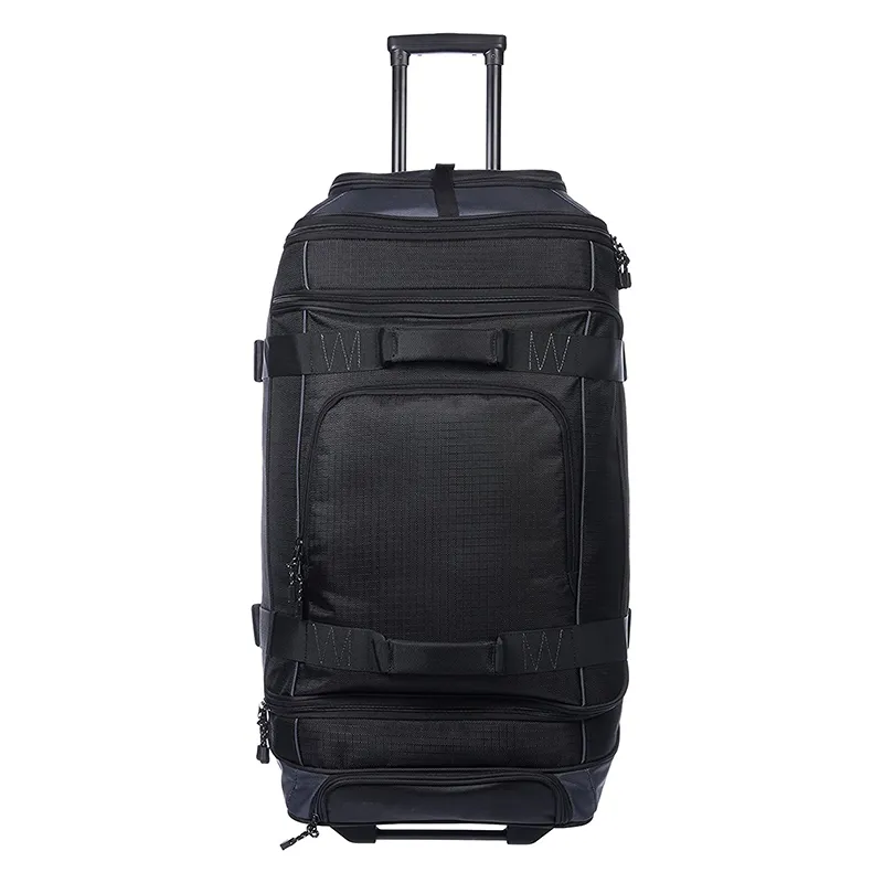 Bolsa de viaje duffel portátil con ruedas para fin de semana de la mejor moda OEM