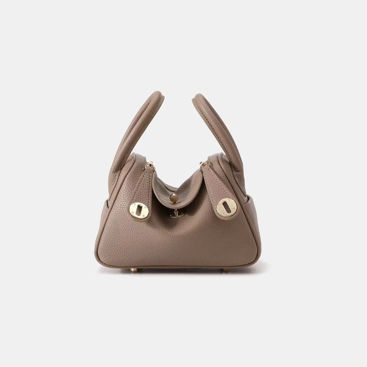 Bolso grande de doctor Senior Sense, bolso Lindy, bolso de grano de lychee, bolso de mano para mujer, bolso de hombro, bolso tipo almohada, bolso de mujer