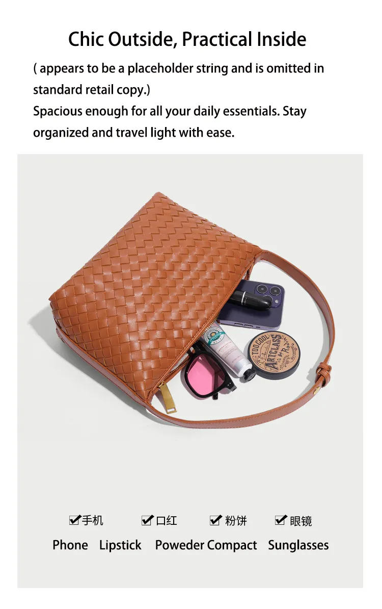 Bolso de hombro grande de capacidad para viajar, bolso de playa trenzado hecho a mano, tote tejido para damas