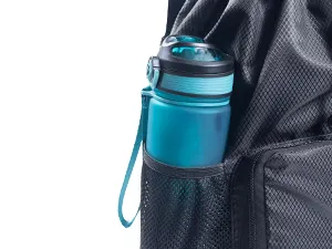 Bolsa de gimnasio para natación con compartimento para zapatos y bolsillo impermeable