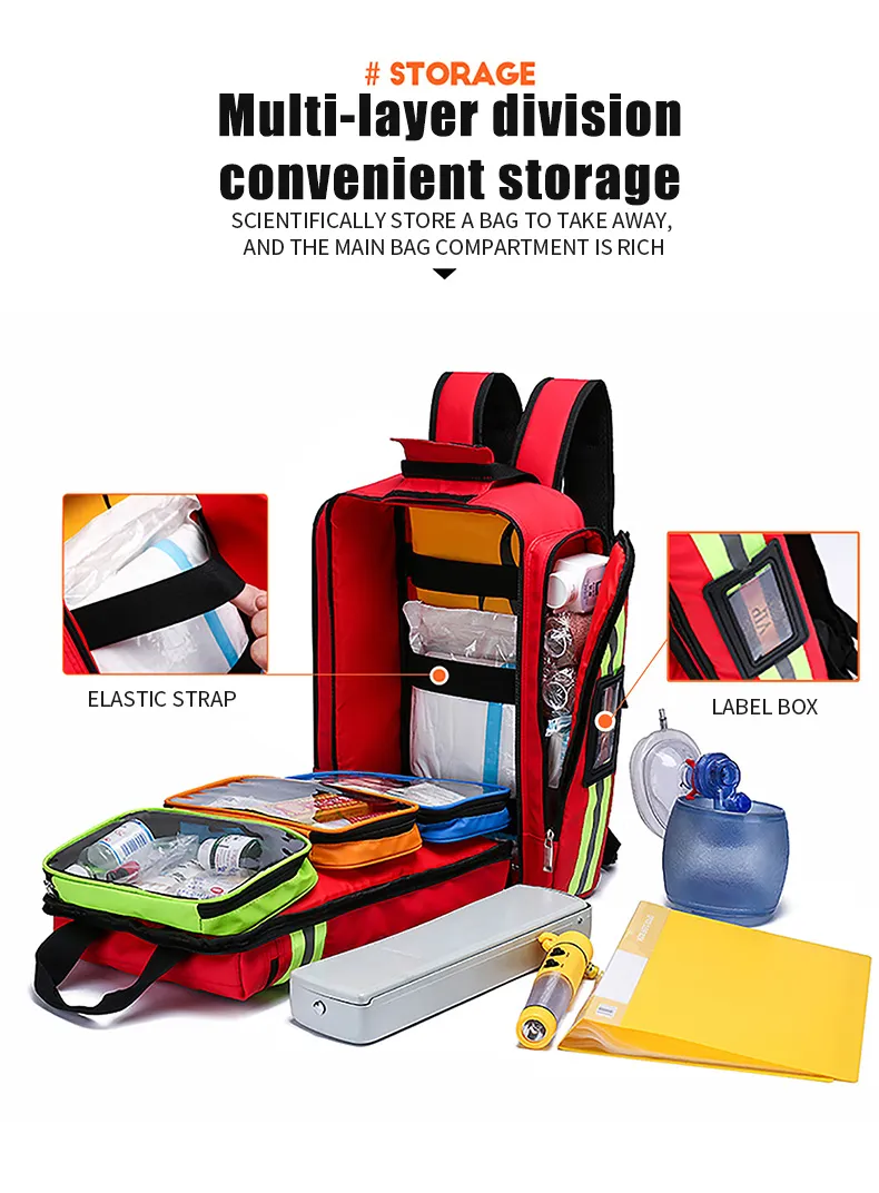 Kit de primeros auxilios modular vacío