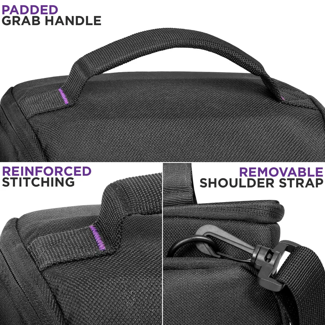 Mochila funcional resistente al agua con cremalleras premium