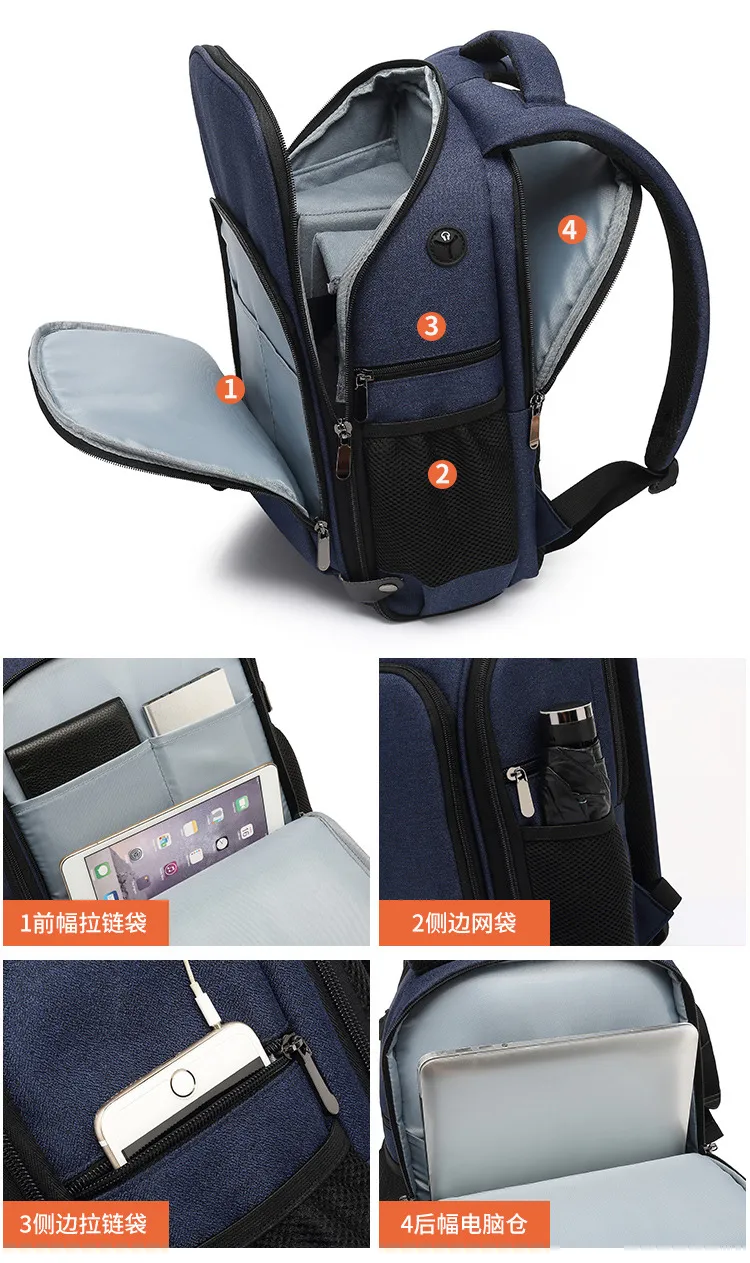 Mochila impermeable para cámara de video digital de lente única réflex DSLR para vehículo aéreo no tripulado (CY5853)