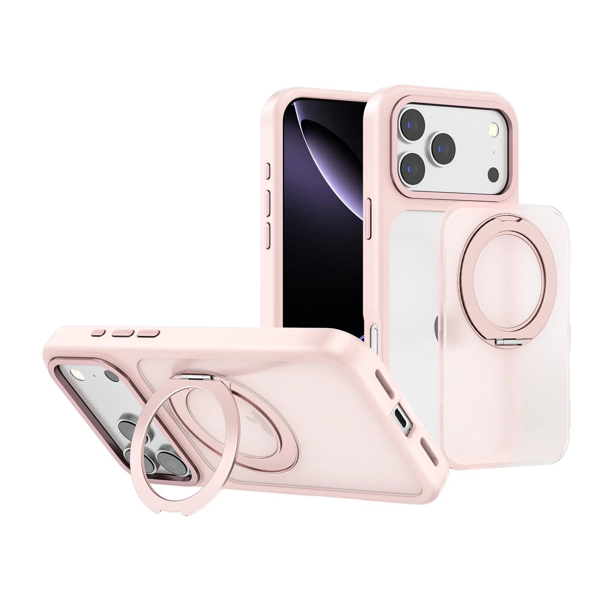 Funda protectora de silicona clara para billetera de cuero, accesorios protectores, bolsa de silicona impresa, a prueba de agua, armadura, soporte, ventana, funda de teléfono móvil con brillo