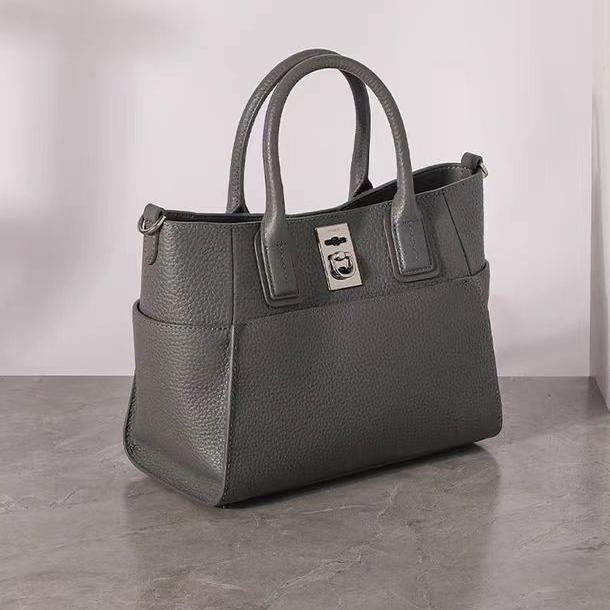 Bolso de mano de moda de cuero PU, bolso satchel para mujeres, bolsos de hombro