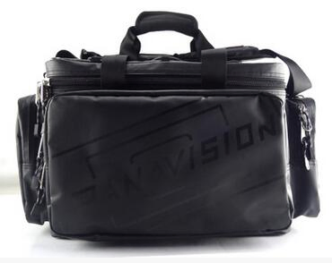 Gran bolsa de hombro negra para video, bolsa de cámara para exteriores