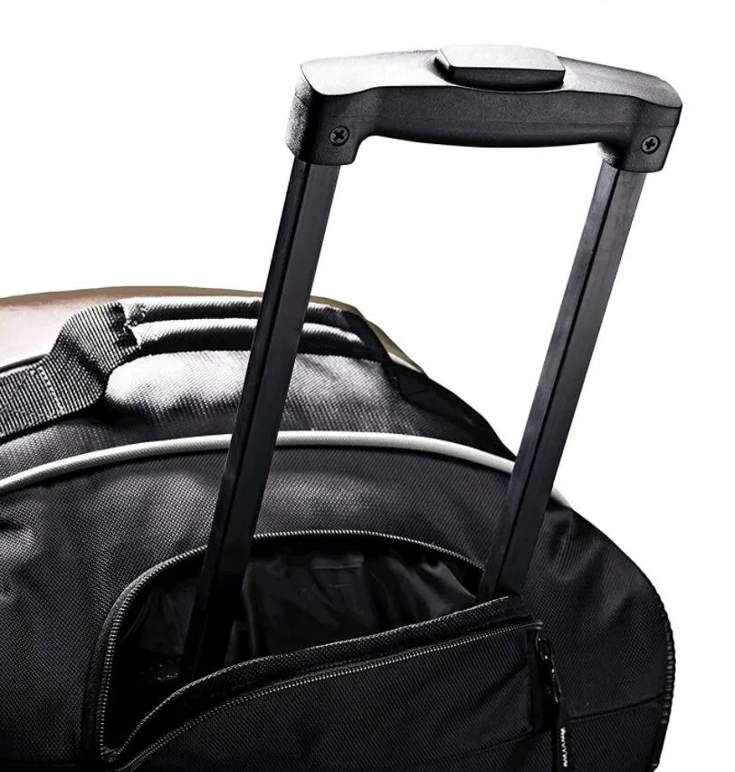 Detalle de bolsa impermeable de lona