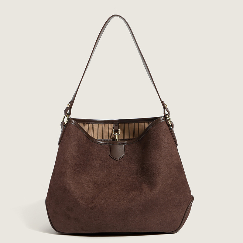 Bolso de hombro cruzado de gran capacidad para mujer, de moda, con acabado mate, estilo cubo para otoño e invierno