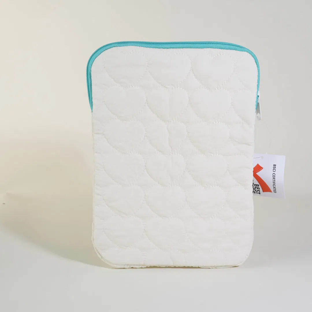 Bolsa de maquillaje suave acolchada personalizada