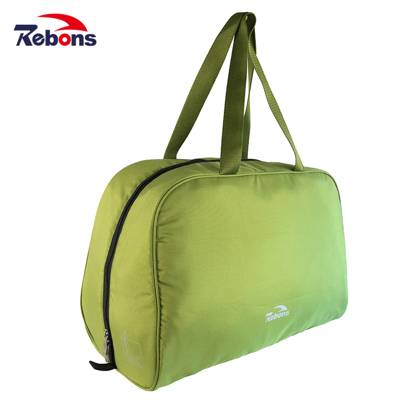 Bolsa de deporte tipo barril acolchada impermeable de RPET reciclado hecha de botellas de plástico