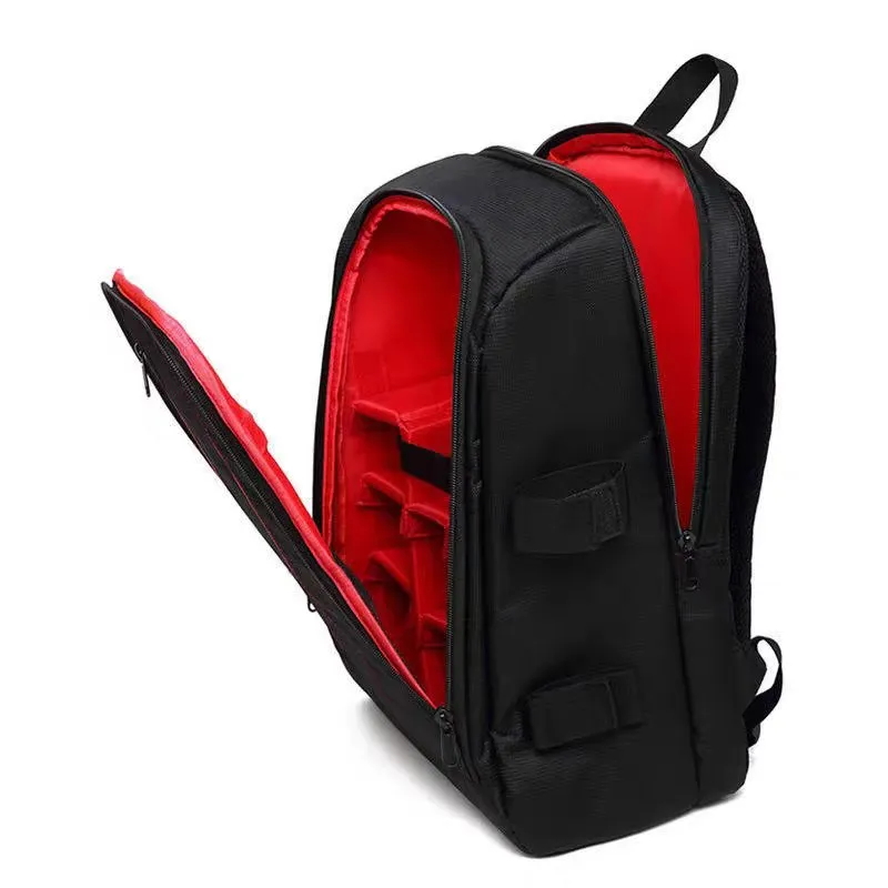 Bolsa de cámara digital impermeable multifuncional y desmontable para exteriores de RPET personalizada