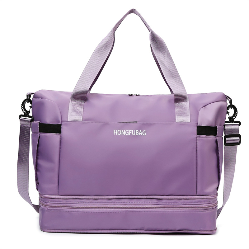 Bolsa de deporte para mujeres y hombres, bolsa de viaje de fin de semana
