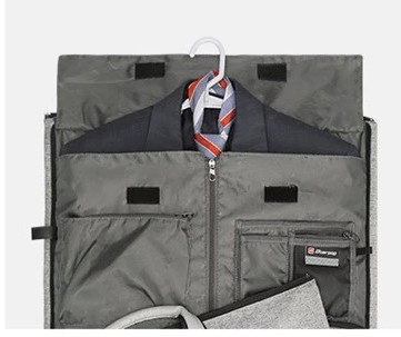 Bolsa de traje plegable personalizada para llevar, bolsa de viaje deportiva de fin de semana