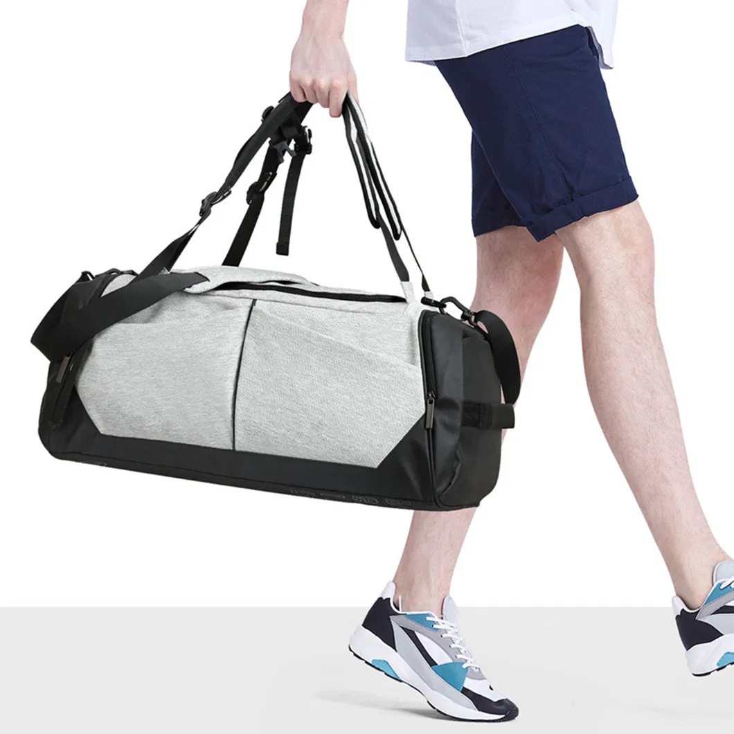Bolsa de entrenamiento para hombros de gimnasio, forma de barril, bolsa de viaje para Crossfit