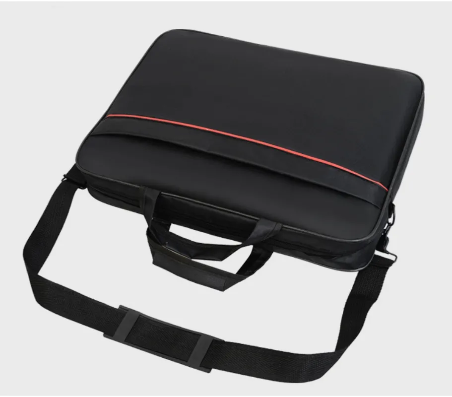 Maletín de tela Oxford Organizador de documentos para computadora Bolsa de mano para oficina o escuela para llevar laptop