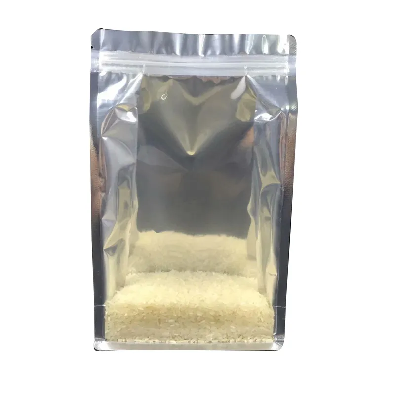 Bolsa de embalaje de té de acordeón con revestimiento de aluminio, grado alimenticio