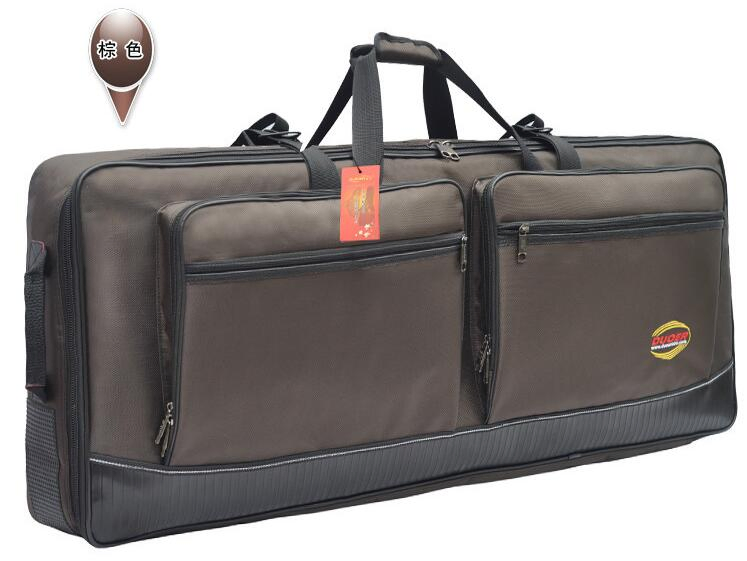 Bolsa de herramientas para acordeón electrónico de teclado de instrumentos musicales de doble hombro (CY3555)