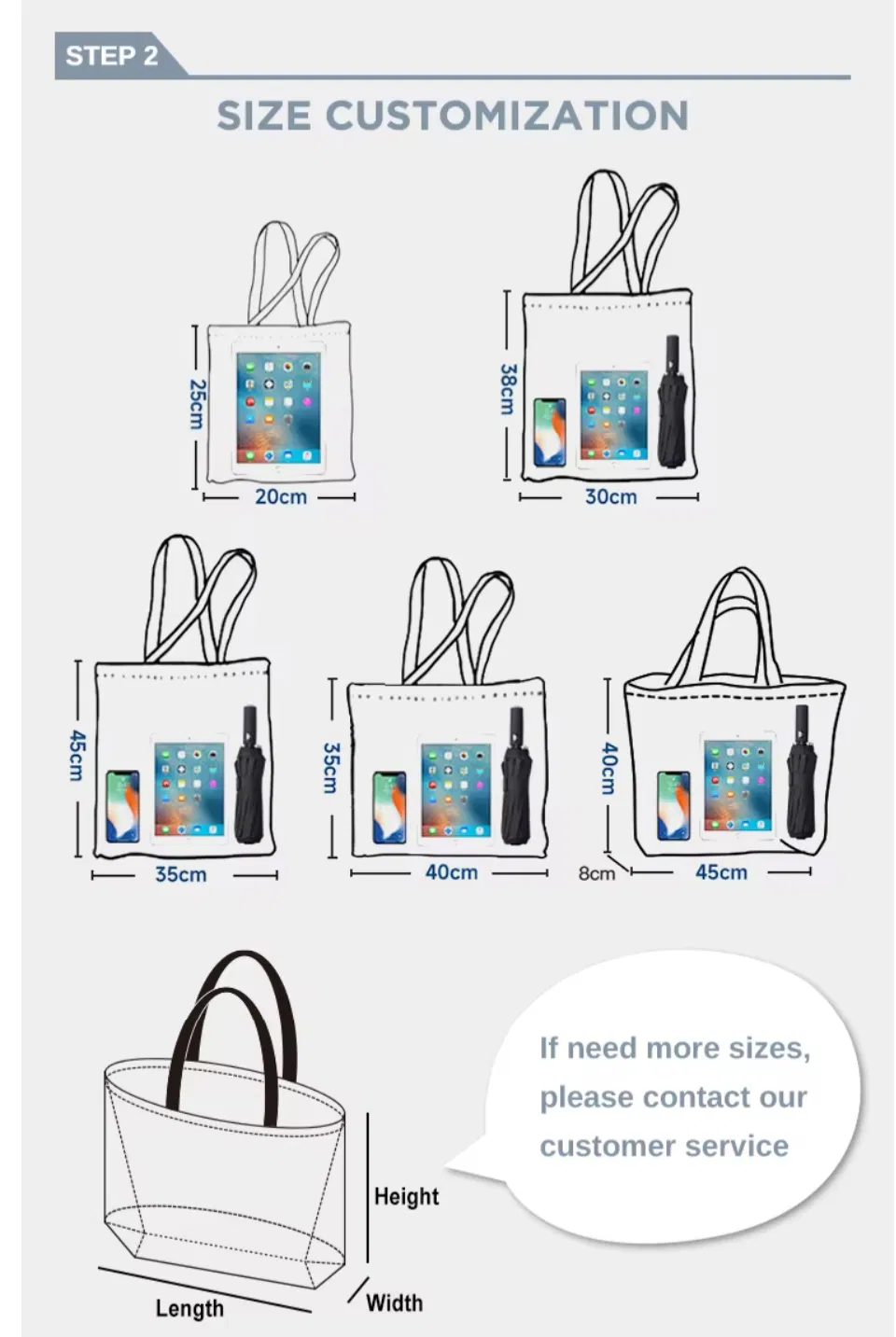 Bolsa de playa de lienzo personalizada con logo impreso, bolsa de viaje y compras de gran tamaño
