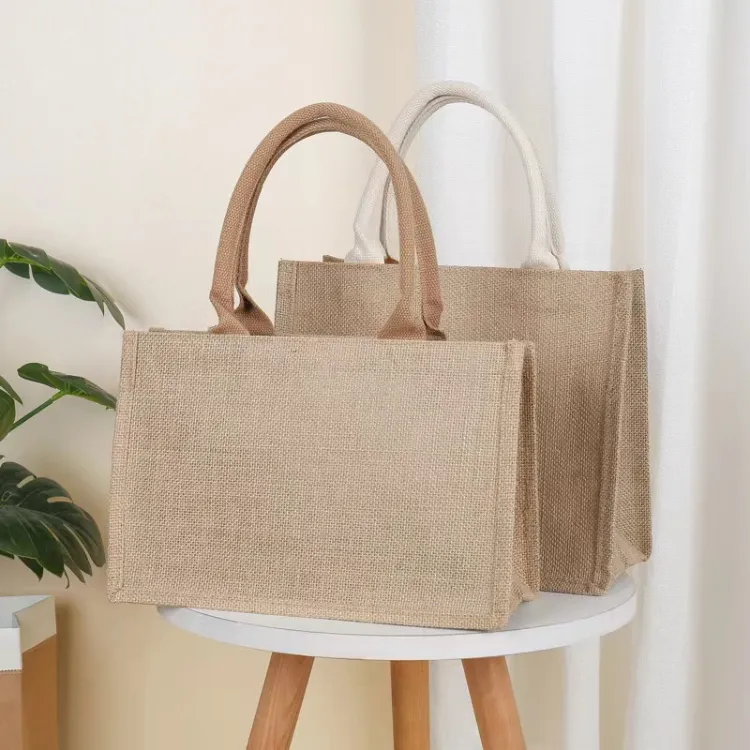 Bolsa de yute al por mayor, ecológica