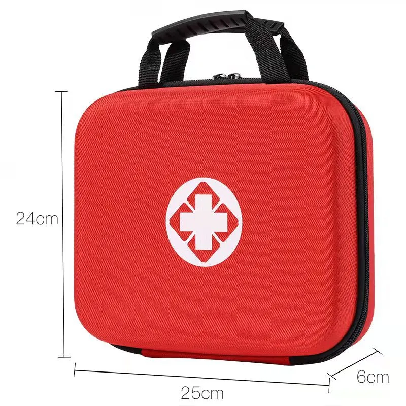 Ea194 Kit de Trauma Vacío Impermeable de Primeros Auxilios Suministros de Emergencia para Viajes Utilidad Médico Enfermera Medicina Táctica Supervivencia Bolsa Roja