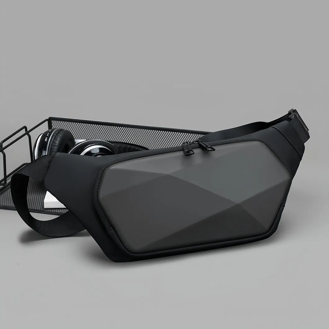 La nueva tendencia moderna es para hombres y mujeres, impermeable y resistente al desgaste, mochila de cadera grande para deportes, viajes y fitness
