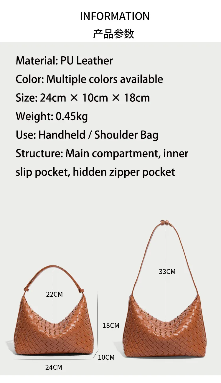 Bolso de hombro grande de capacidad para viajar, bolso de playa trenzado hecho a mano, tote tejido para damas