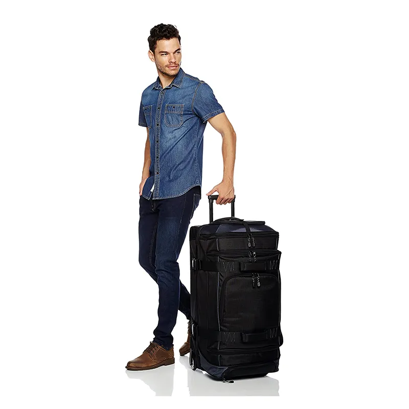 Bolsa de viaje duffel portátil con ruedas para fin de semana de la mejor moda OEM